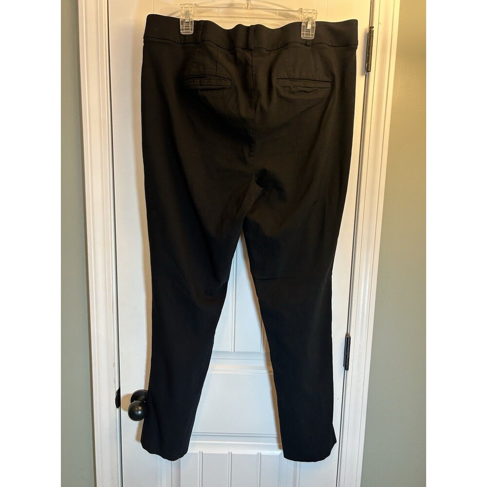 Lane Bryant The Allie Black Career Pants Size 20R Stretch Straight Leg Work - Picture 13 of 14